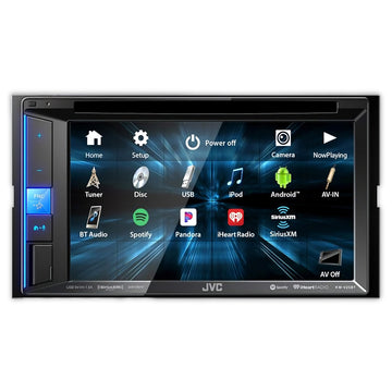 Autoestereo Pantalla Jvc Kw-v25bt 2 Din Bluetooth Usb Dvd - Audioshop México lo mejor en Car Audio en México -  JVC